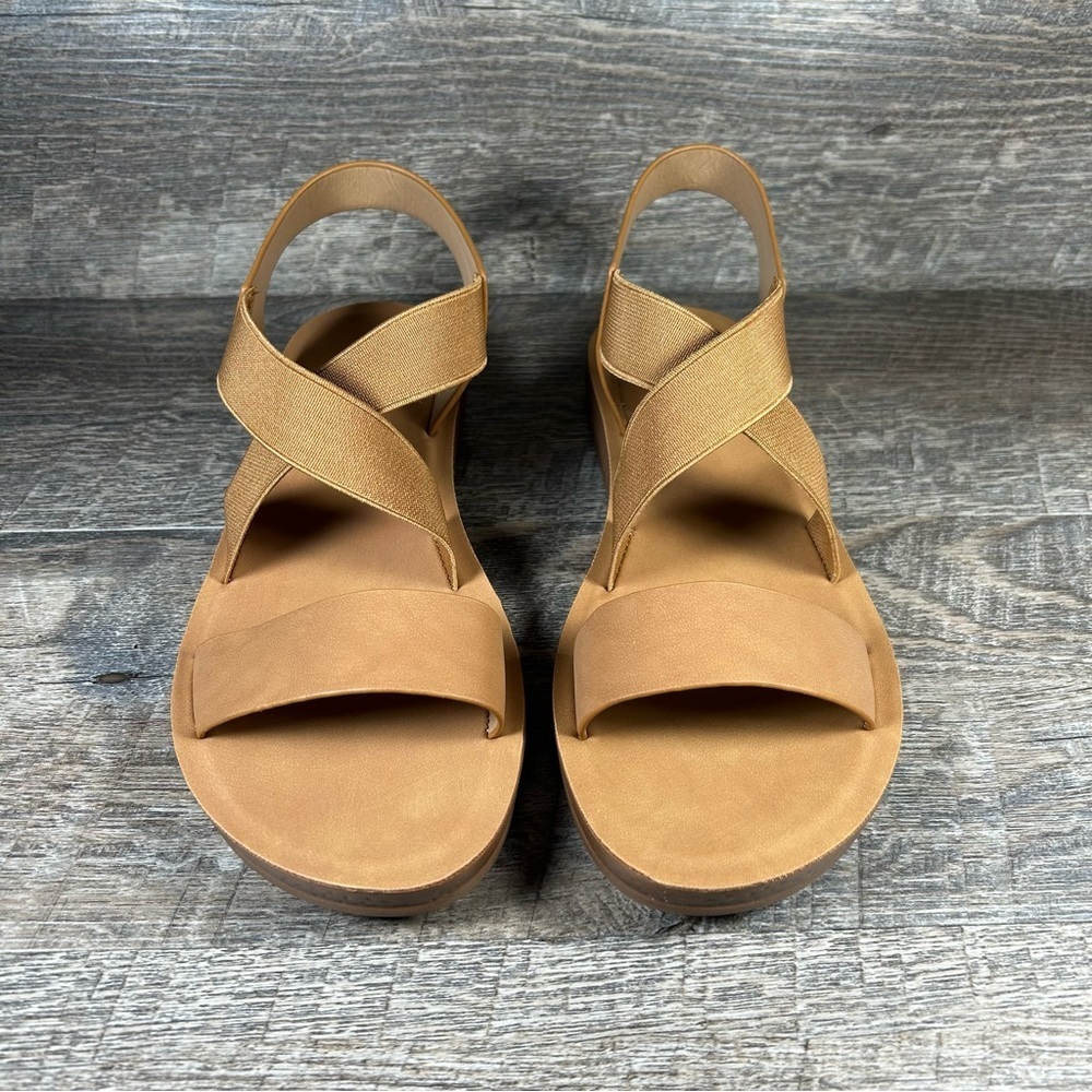 WOMEN'S CRISSCROSS SANDALS (ROWEN-1) - Picture 4 of 10